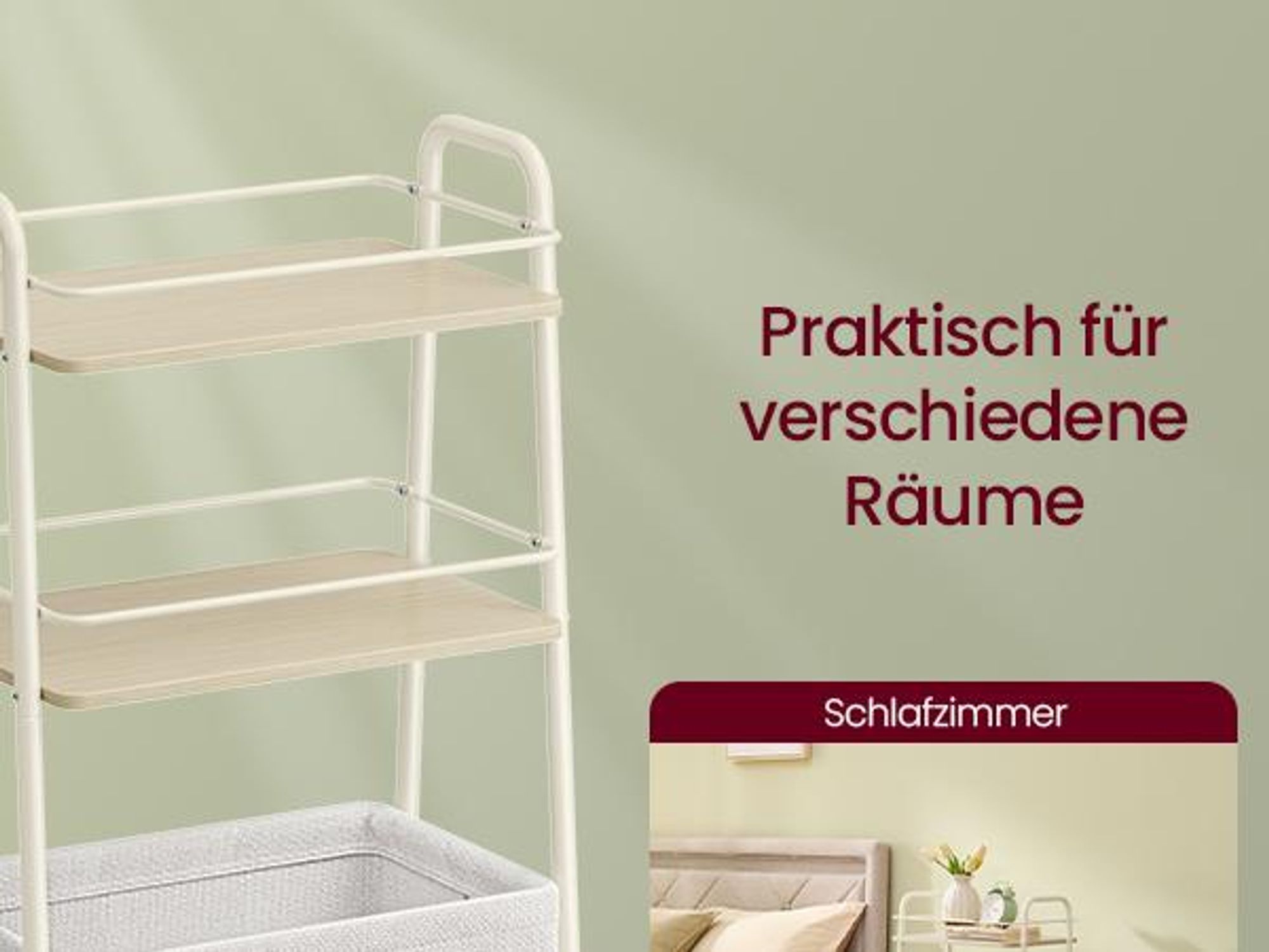 Praktisch für verschiedene Räume