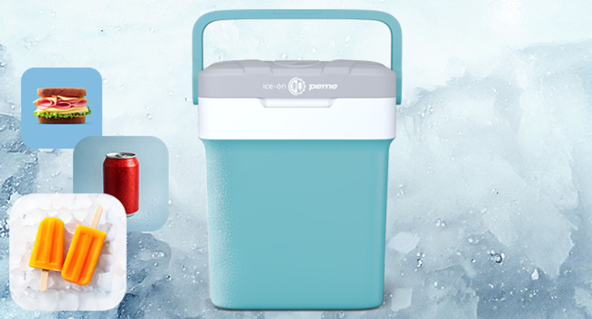 PEME Essential 26 L Elektrische Kühlbox Auto - und Steckdose Thermoelektrisch Kühltasche PKW Camping Mini Kühlschrank Warmhaltebox USB Extrem Leise