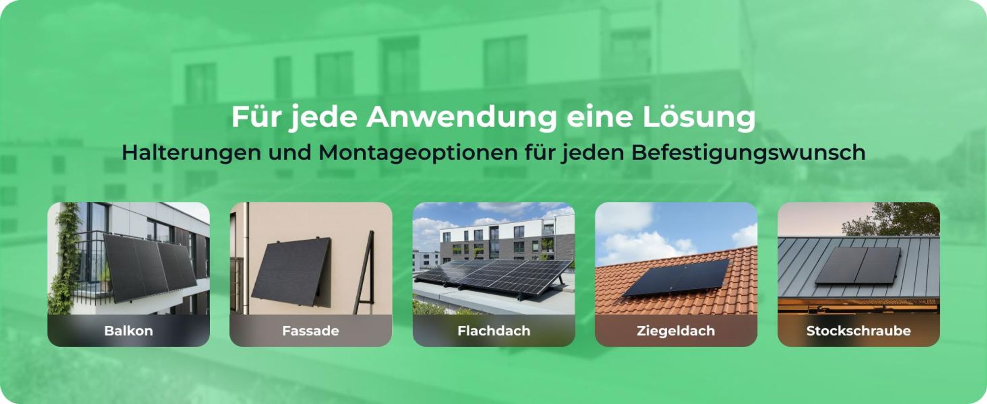 Solarway® 920Wp / 800W Balkonkraftwerk komplett Steckdose - neuester EcoFlow Stream 800 Watt Wechselrichter