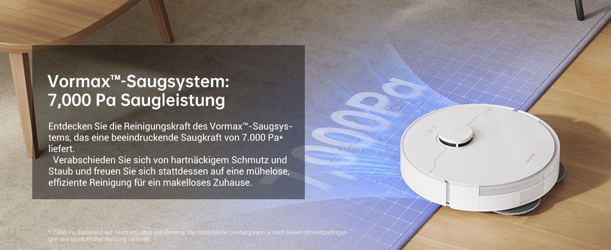 Dreame L10s plus Roboter Saugroboter mit Wischfunktion,DuoScrub™ Wischen,Intelligente Navigation,7000Pa Saugleistung,5200mAh,Hindernisvermeidung,Weiß