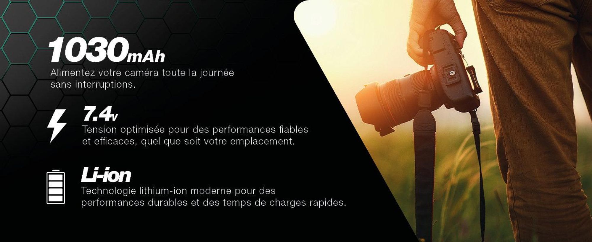 CELLONIC 2x Batterie pour Appareil photo Compatible avec Sony ILCE-6000 (α6000), A6400 ILCE-6400, Alpha 6400 ILCE-6400, NP-FW50 - (1030mAh , 7.4V)