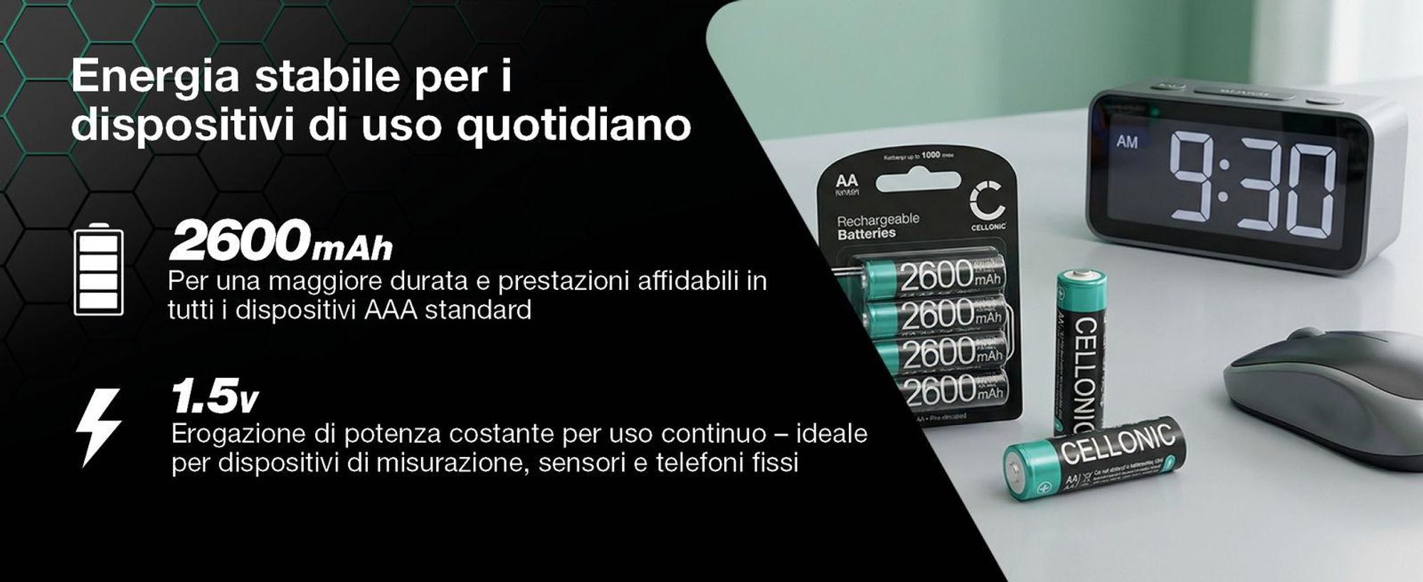CELLONIC 4x Batteria per Headset / Auricolare / Cuffie Compatibile con Sennheiser HDR 120 (RS 120), HDR 180 (RS 180), HDR 220 (RS 220), HDR – (1000mAh, 1.2V)