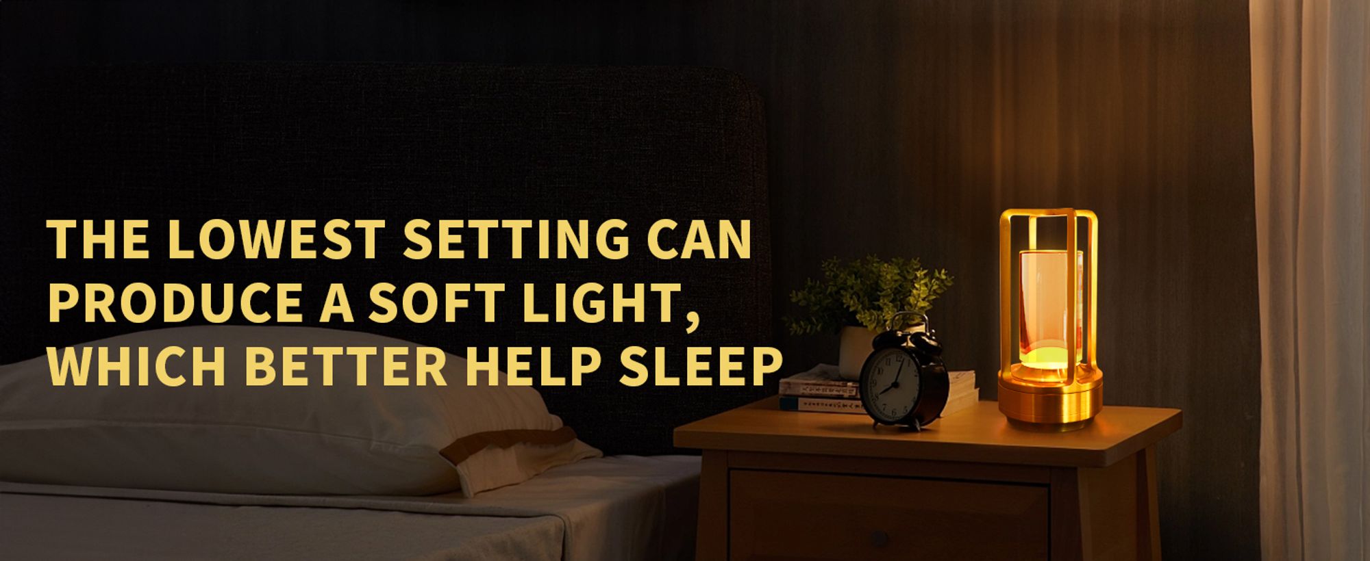 Tragbare Innen-/Außentischlampe aus Metall, kabellose wiederaufladbare LED-Lampe, 3 Farben stufenlos dimmbar, Beleuchtung für Restaurant/Schlafzimmer