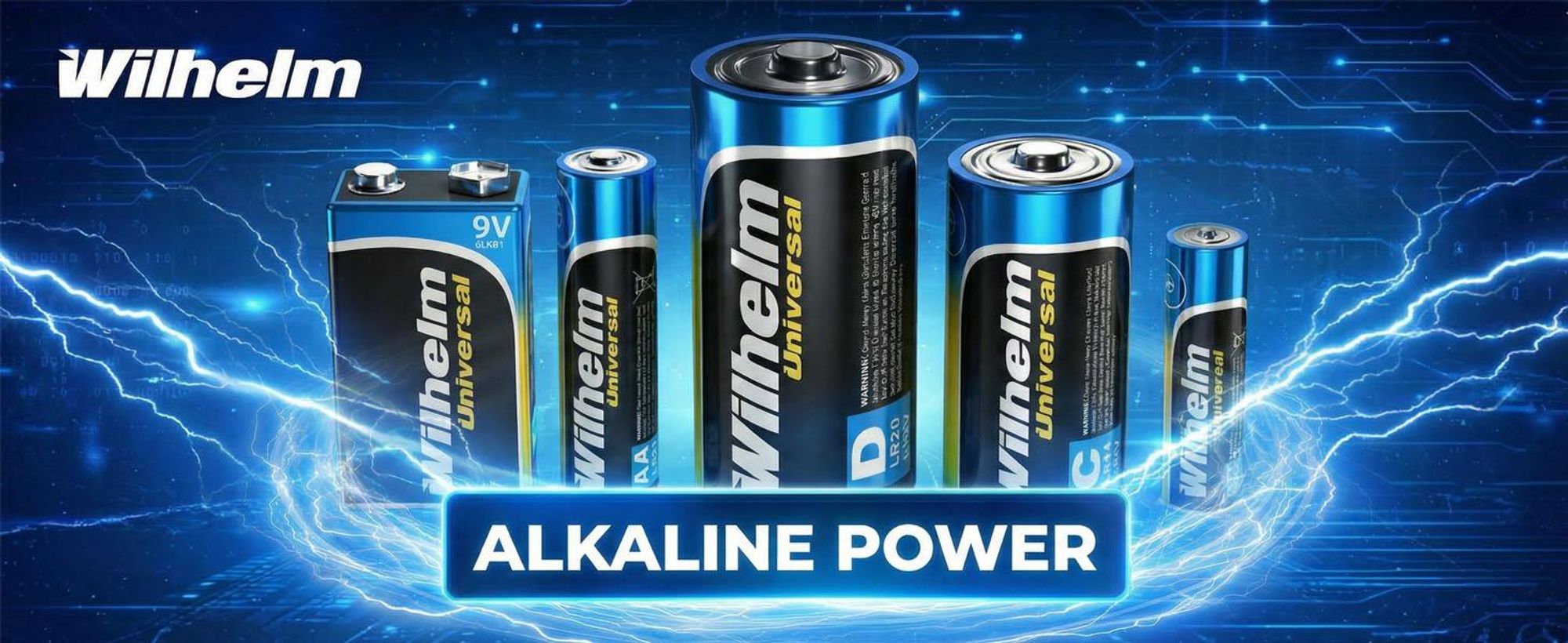 10 x Wilhelm AG 13 /147/LR44/SR44W/357/LR1154/V13GA Qualitätsbatterien 1,5 V Alkaline