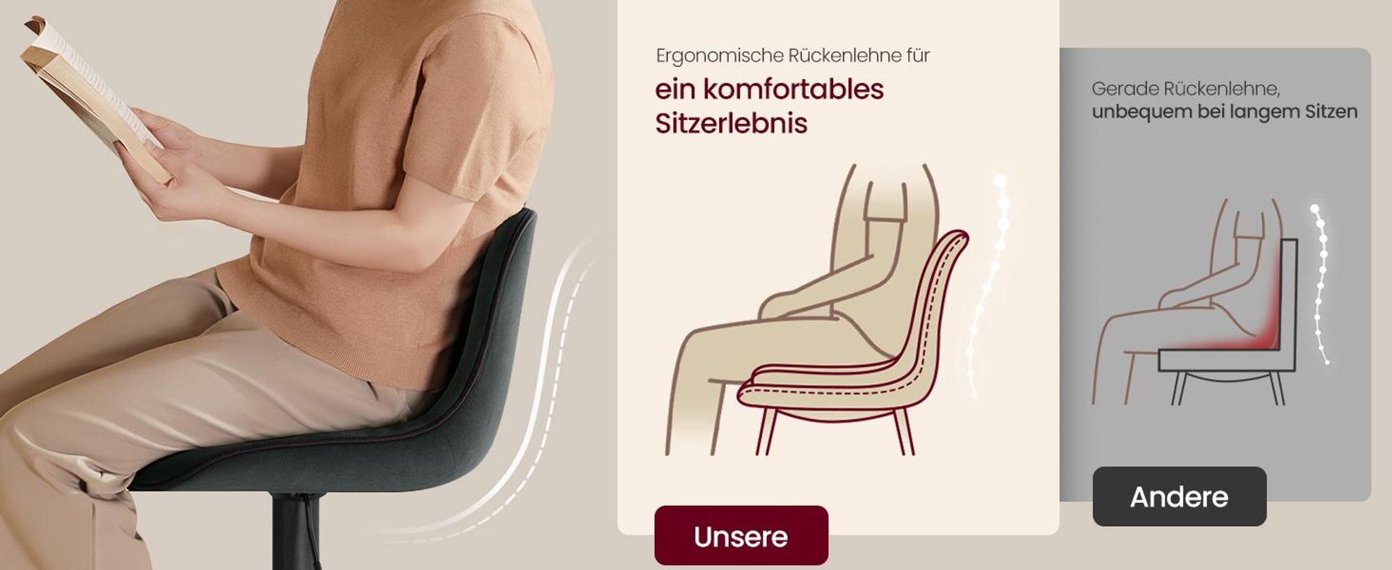 Barhocker 2er Set, Barstühle höhenverstellbar, drehbare Küchenhocker, mit ergonomischer Rückenlehne, Samt, für Kücheninsel, Hausbar, modern