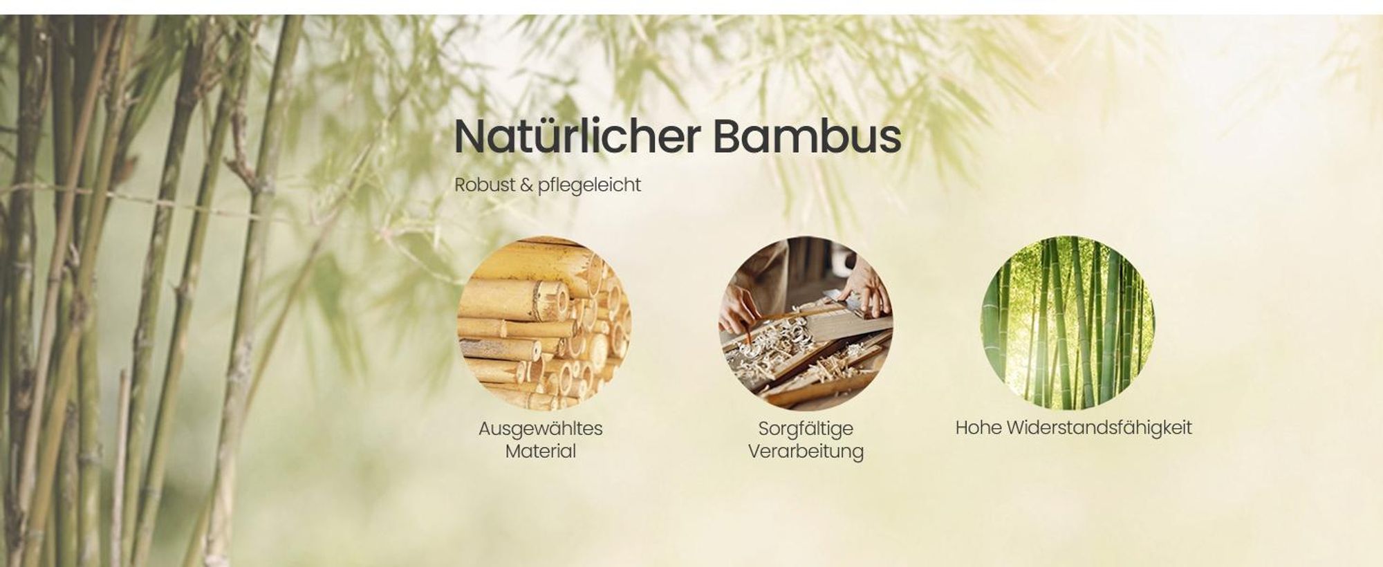 SONGMICS Bambus Standregal mit 6 Ablagen, Bücherregal, für Wohnzimmer, Bad, Küche, Schlafzimmer, naturfarben