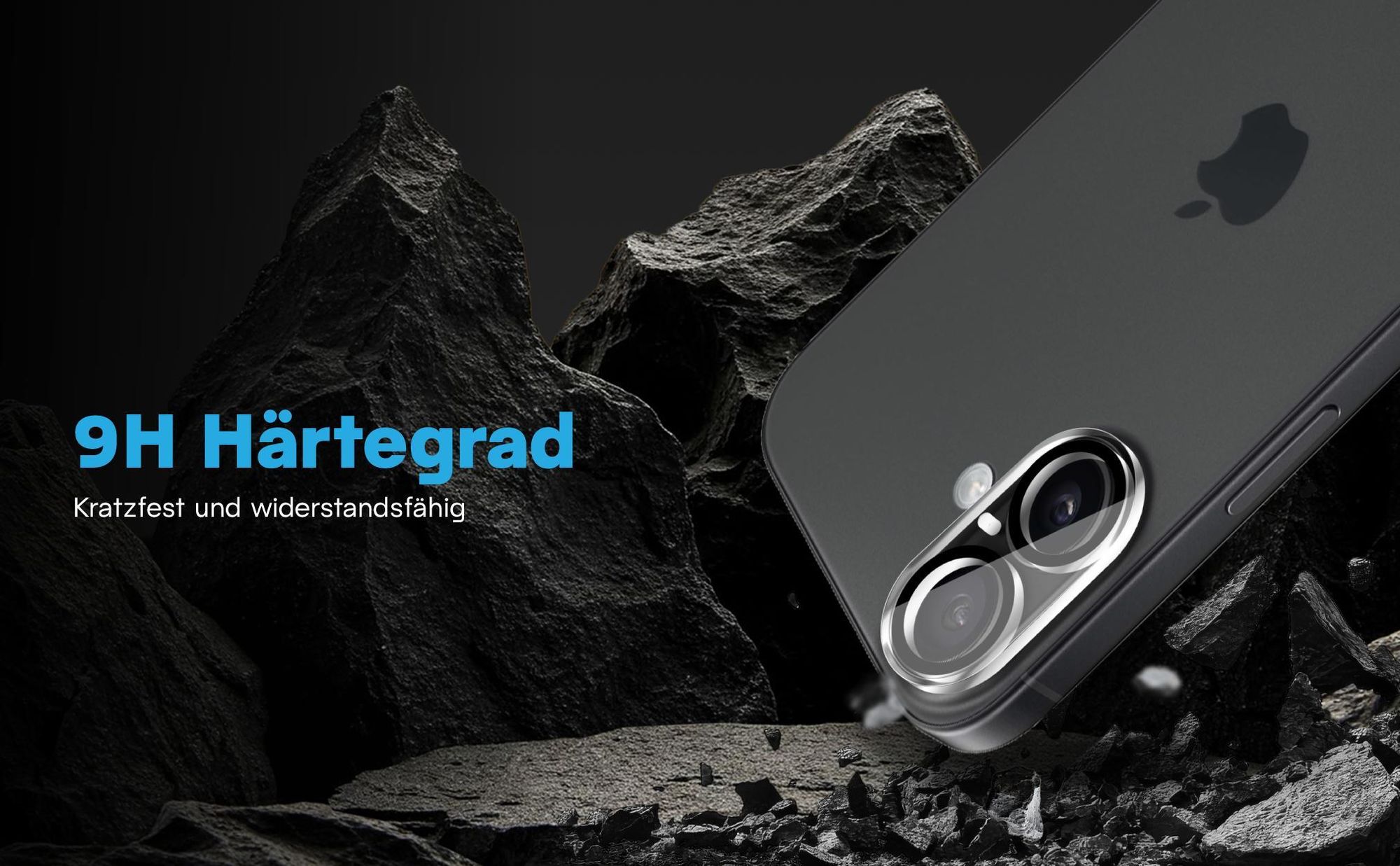 Kameraglas Doppelpack für Apple iPhone 17 für vollständigen Schutz