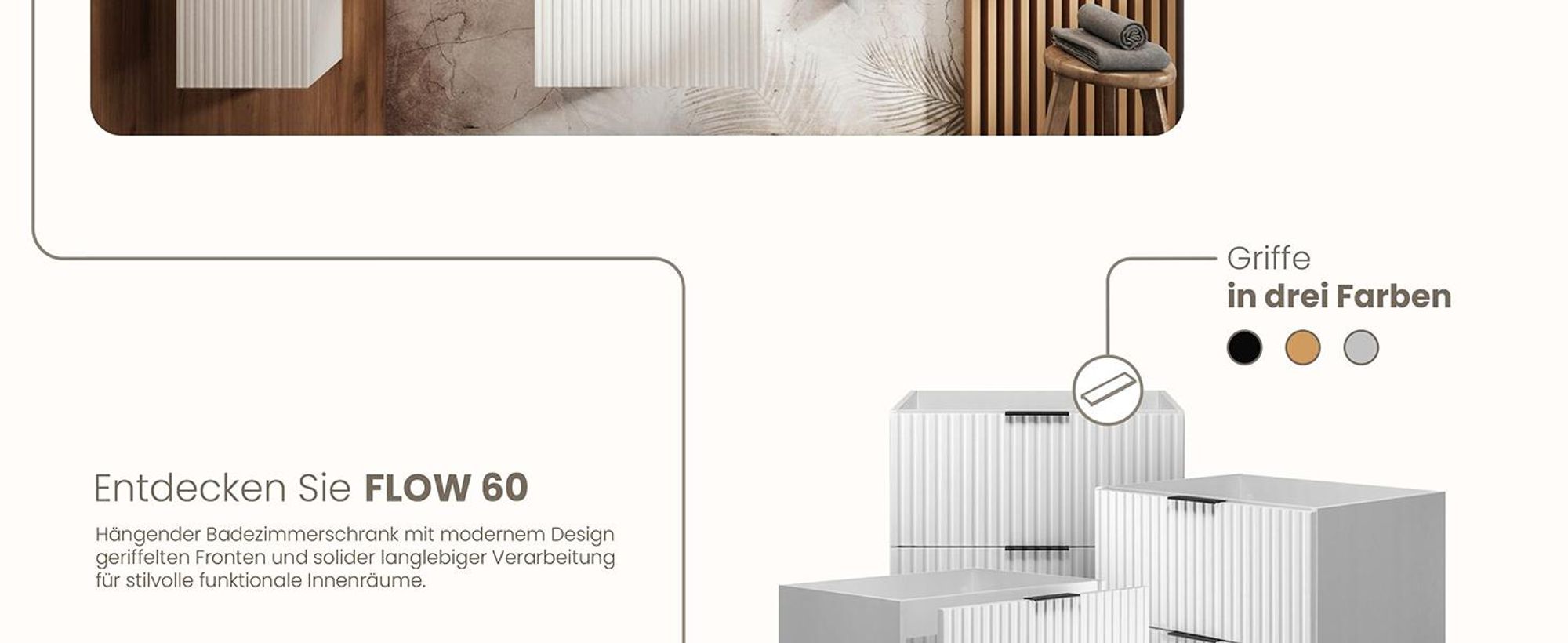 RODAN, Badmöbel, Badschrank, Badezimmermöbel, Badezimmer, MODERN, Waschbeckenunterschrank