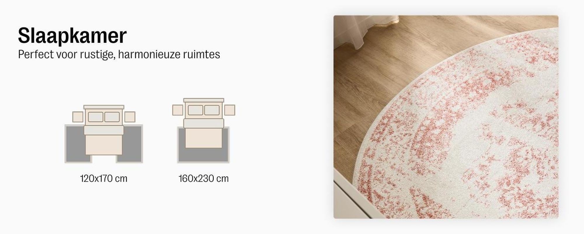 benuta Vintage tapijt woonkamer Sia Taupe 200x300 cm Woonkamer tapijt Slaapkamer zacht oosters Rechthoekig