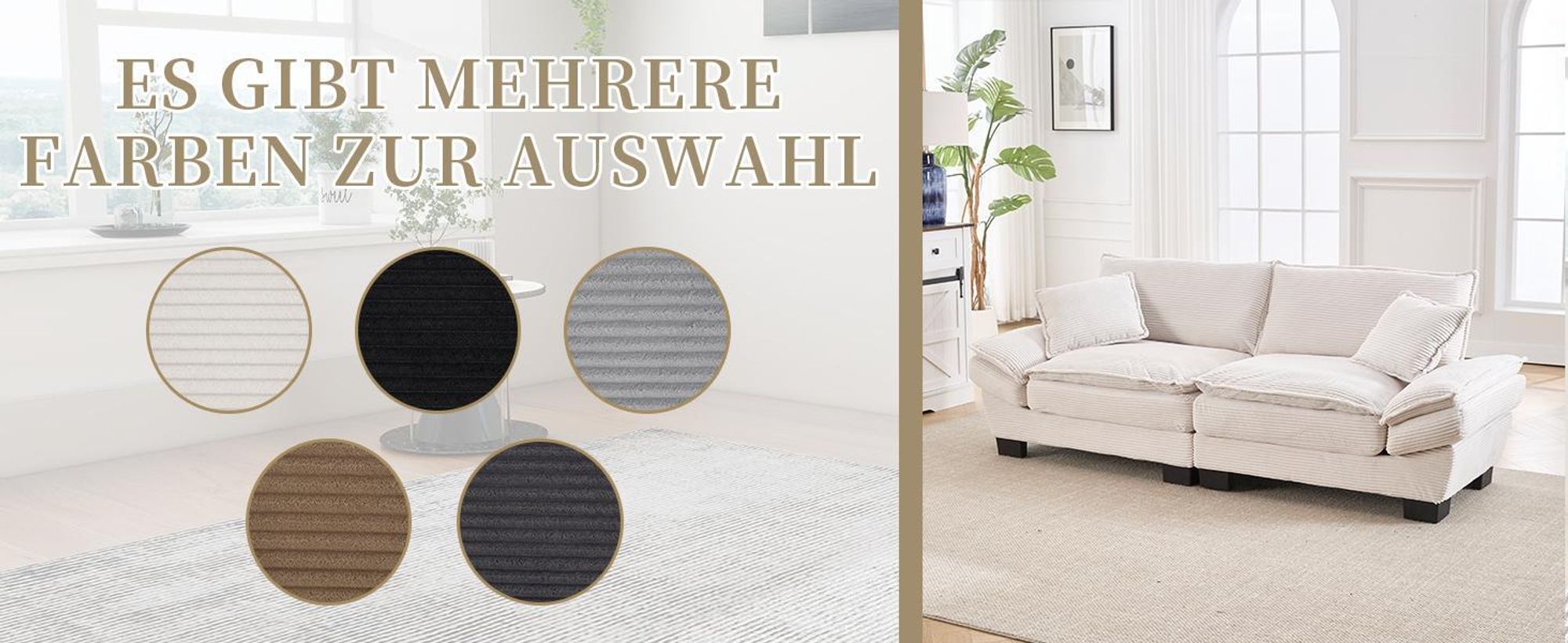 LVHOM Doppelsofa mit Kissen, 2-Sitzer Sofa mit tiefer Sitze, Polstersofa Polstersessel Chaiselongue Loungesofa, für Wohnzimmer, Dunkelgrau