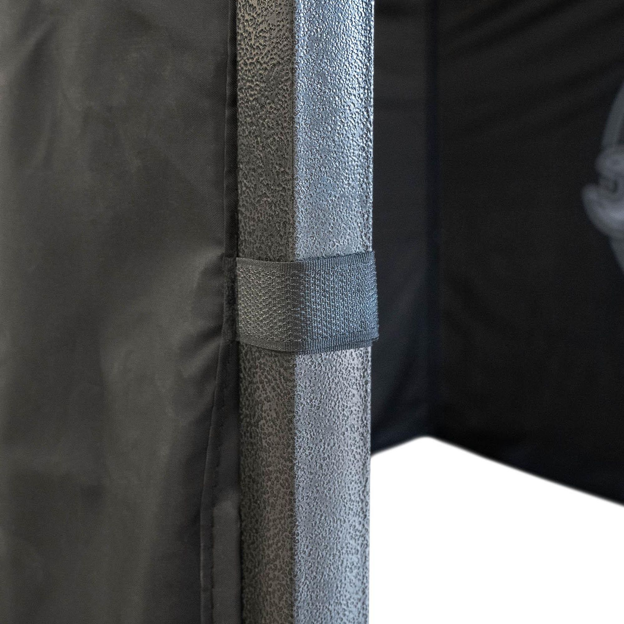 Weber #Werkeholics Easy-Up Zelt 3×3 m – inkl. 3 Einzel-Seitenplanen – wetterfest & schnell aufgebaut