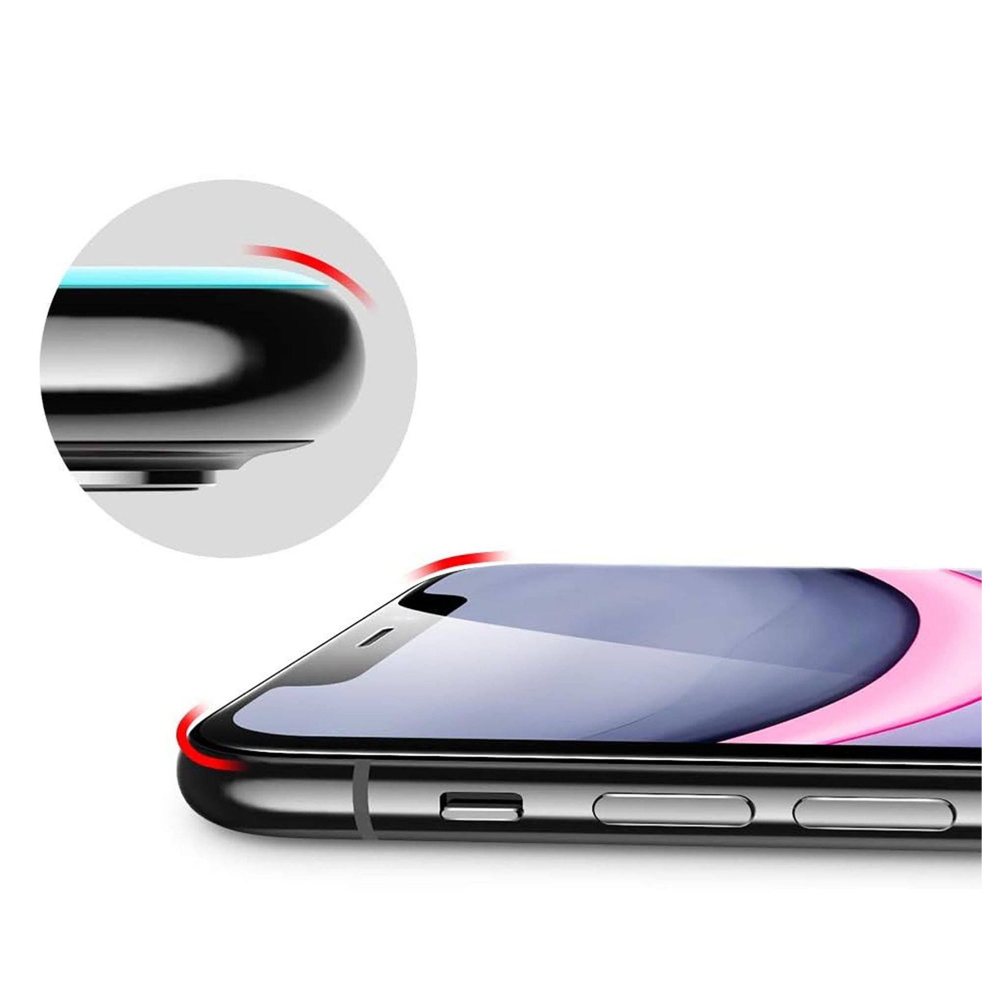 alkaya. iPhone XR/11 Displayschutzglas, Panzerglas, Schutzfolie - Transparent