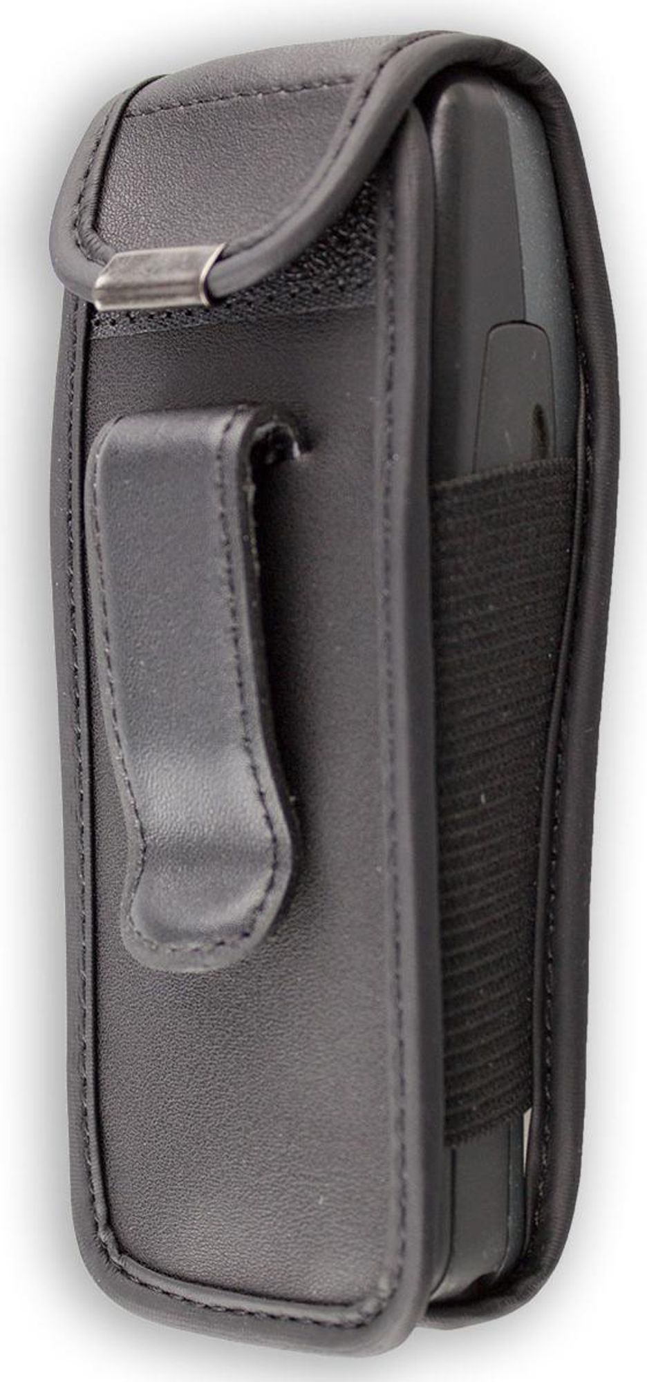 caseroxx Ledertasche mit Gürtelclip kompatibel mit Nokia 3210 aus Echtleder, Tasche mit Gürtelclip und Sichtfenster  Bild 2