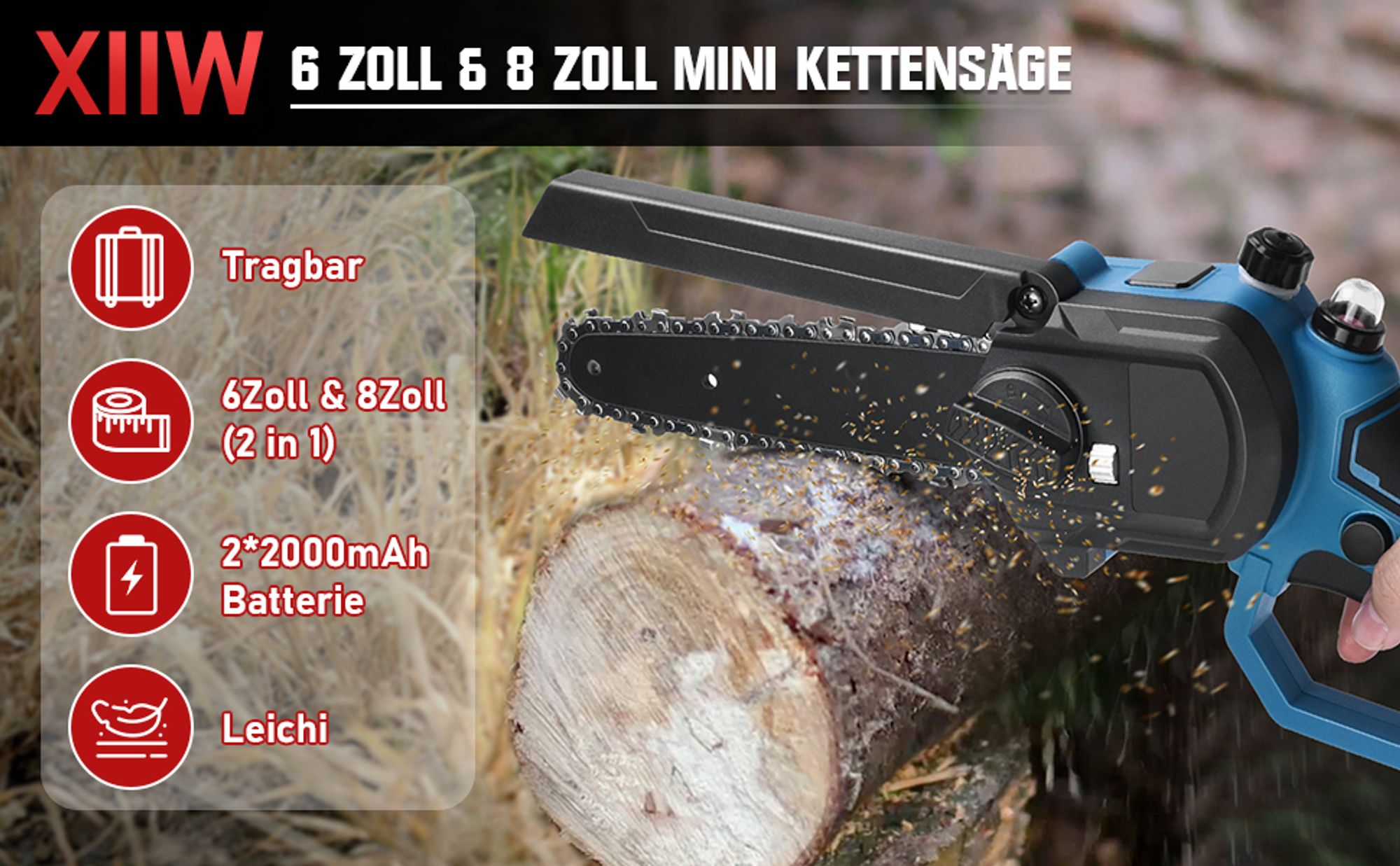 Führungsplattengröße:150-200mm Nennleistung:450W Batterieleistung:4000mAh Standardspannung-18V