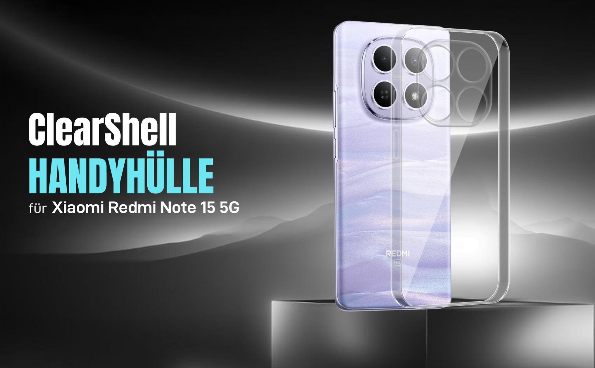 Transparente TPU Handyhülle mit optimiertem Schutz für Xiaomi Redmi Note 15 5G