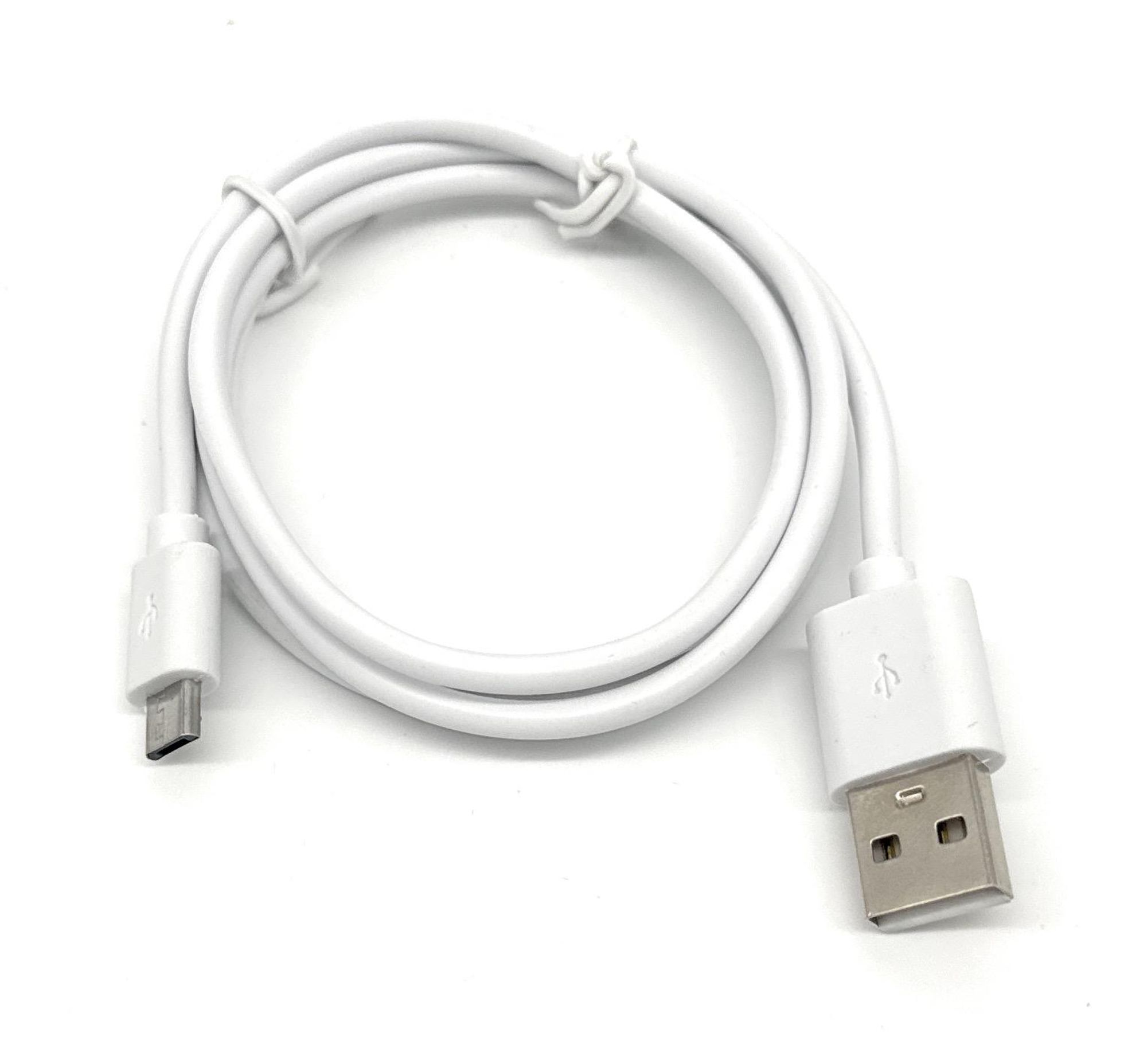 Ladekabel Datenkabel USB C Kabel / micro USB Kabel Handy Smartphone Tablet Laden 3m weiß