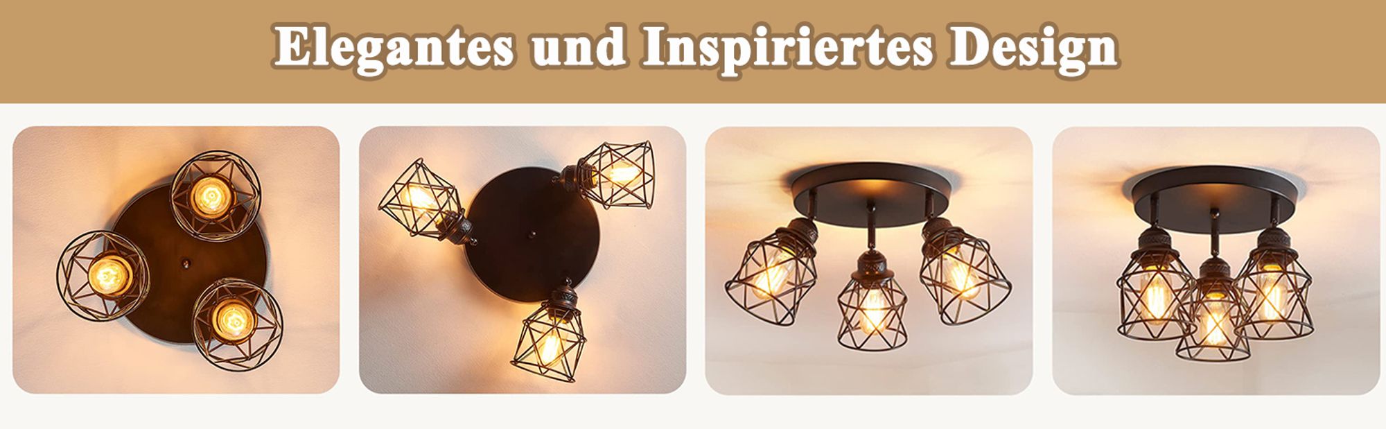 Suchergebnis Auf Für: Deckenlampe Dreiflammig