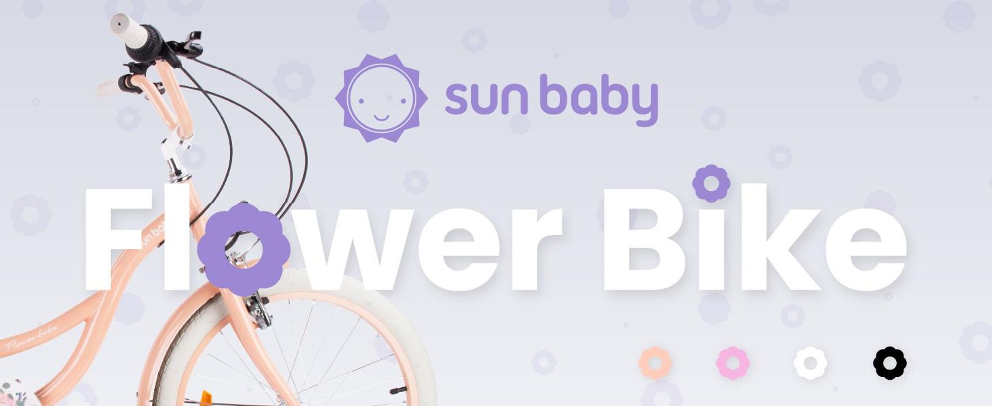 SUN BABY Flower Bike Bicicletta per bambine da 24 pollici, per bambini dagli 8 anni in su, 7 marce Shimano, freni V-brake, portapacchi, catarifrangenti, color albicocca, 24 pollici