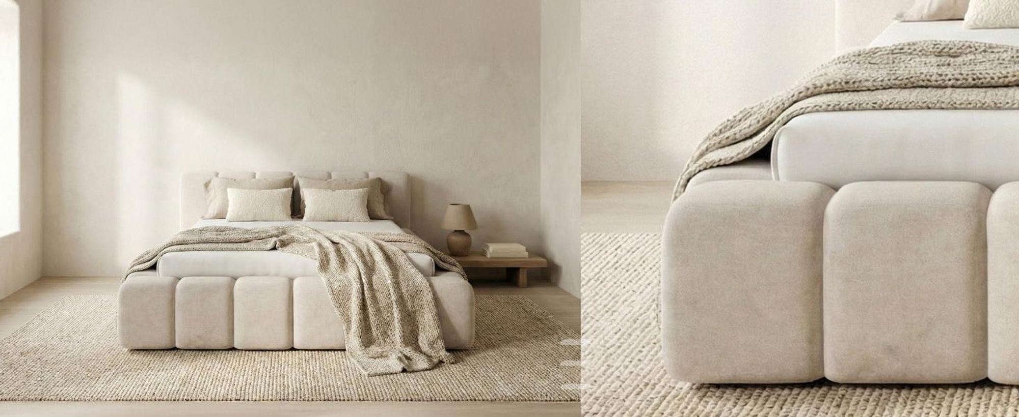 Polsterbett KALLA Premium 180x200 cm mit Bettkasten – PERFECT HARMONY 39
