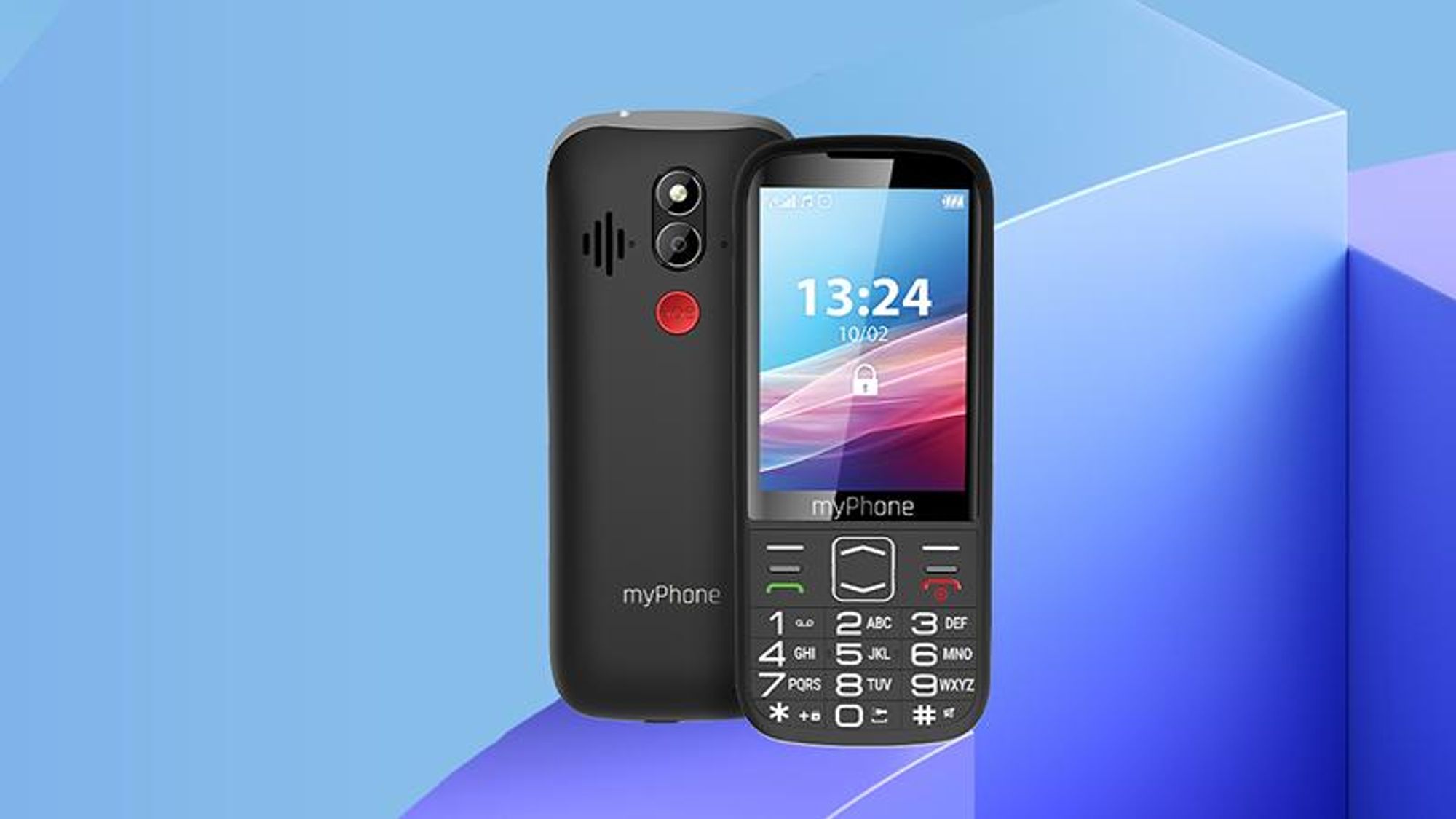 MYPHONE HALO 4 LTE – Einfaches Mobiltelefon mit Tastatur für Senioren