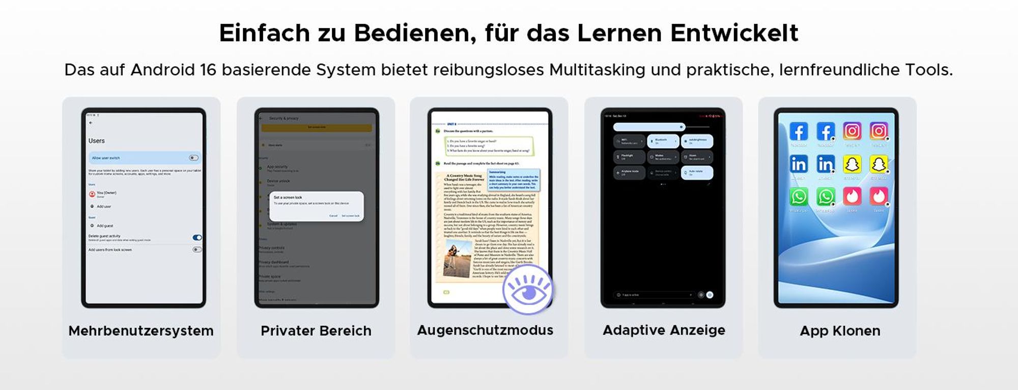 AORLYM P11 PRO 48(8+40)GB+128GB, Tablet 11 Zoll, Android 16, 8800mAh, mit Tastatur/Maus/Stift/Hülle usw, 5G WiFi, Gemini AI, 3.5mm Kopfhöreranschluss