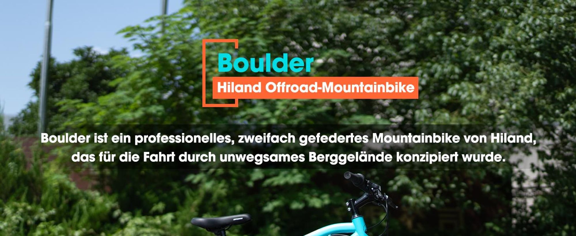 Hiland 26 Zoll Vollfederung Herren Damen Mountainbike, 18 Speed MTB Fahrrad, Mountainbike für Männer Frauen Jugendliche, Blau