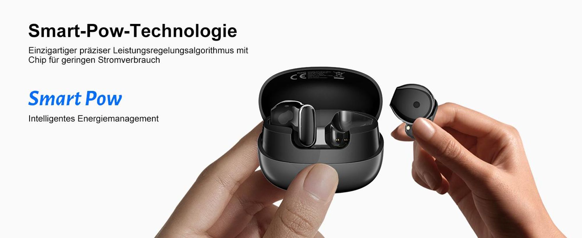 Blackview AirBuds 20 Kabellos In Ear Kopfhörer, Bluetooth 5.0/5.4, DNS Noise Cancelling, 10 Minuten aufladen 60 Minuten, IPX4, fur Android und lOS