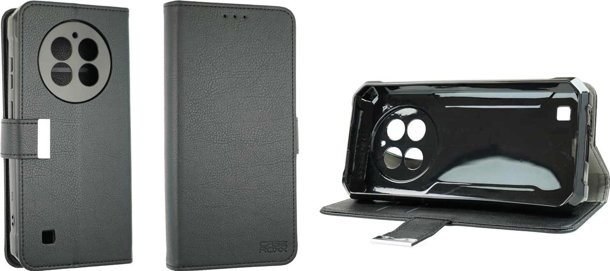 caseroxx Handy Hülle Tasche kompatibel mit Oukitel WP28 S/E Bookstyle-Case Wallet Case Bild 1