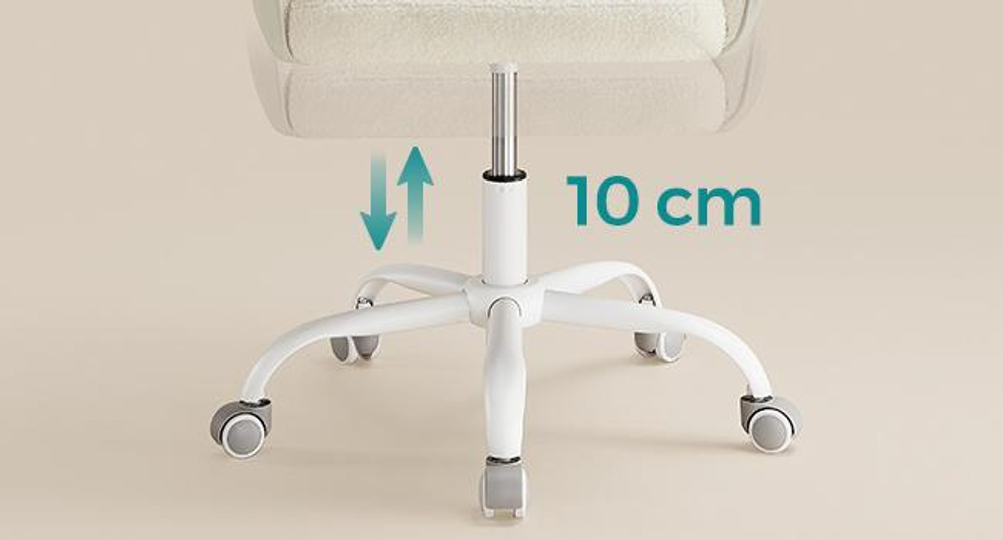 10 cm höhenverstellbar