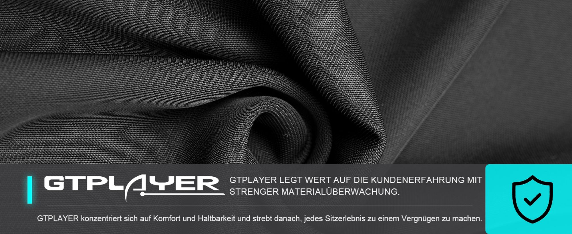 GTPLAYER Gaming Stuhl Ergonomischer Gaming Sessel Schreibtischstuhl mit Stoffoberfläche Atmungsaktiver Bürostuhl Federsitzkissen mit Fußstütze weiß