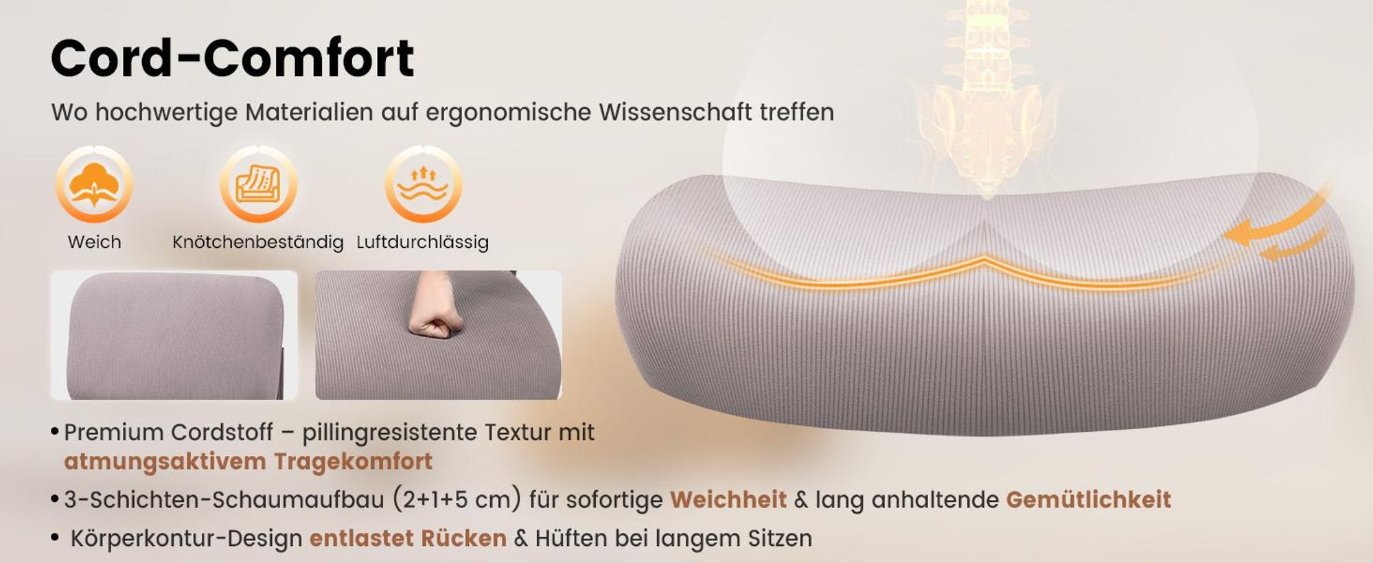 COMHOMA Loungesessel Sessel Relaxsessel Ohrensessel modern, Polsterstuhl mit Metallbeinen, Einzelsofa für Wohnzimmer/Schlafzimmer/Garten, Lila