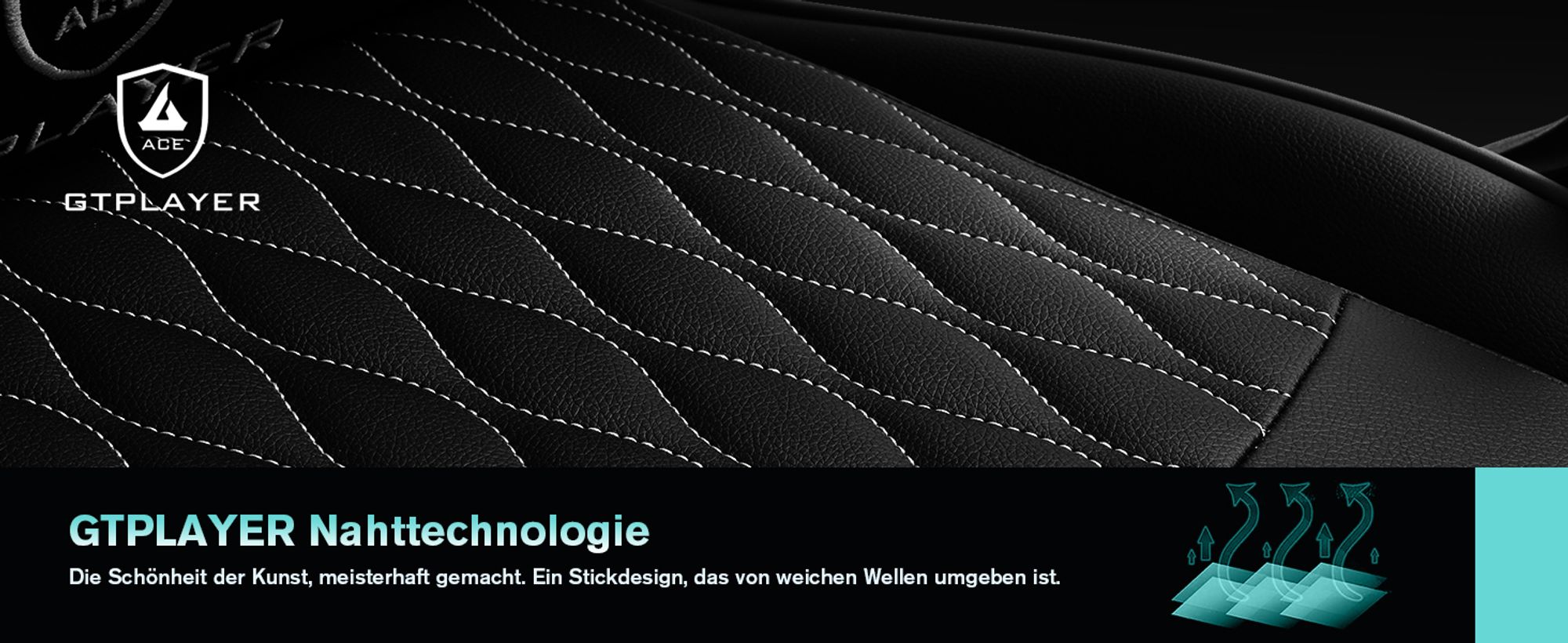 GTPLAYER Gaming-Stuhl Gamer Stuhl, Ergonomischer Bürostuhl mit Fußstütze, Gaming Sessel 150 kg Belastbarkeit, Kopfstütze und Lendenstütze grau