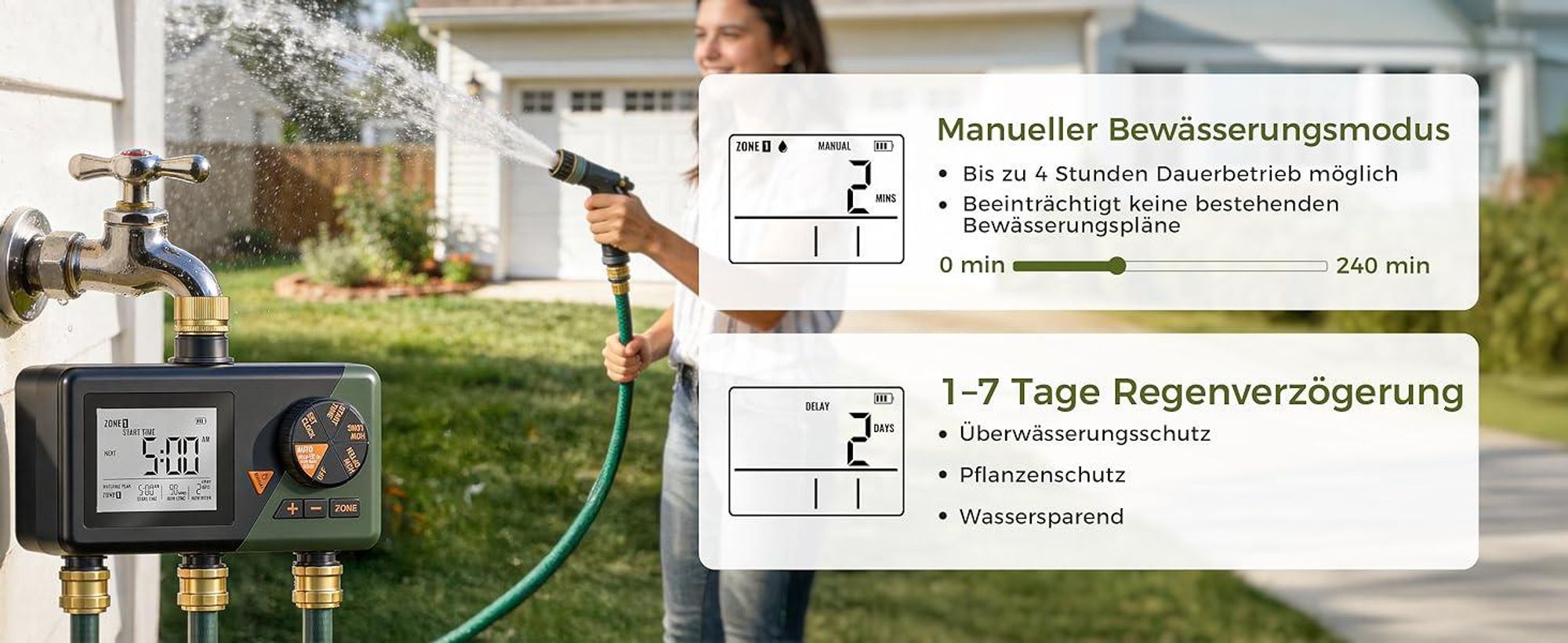 Regenverzögerung