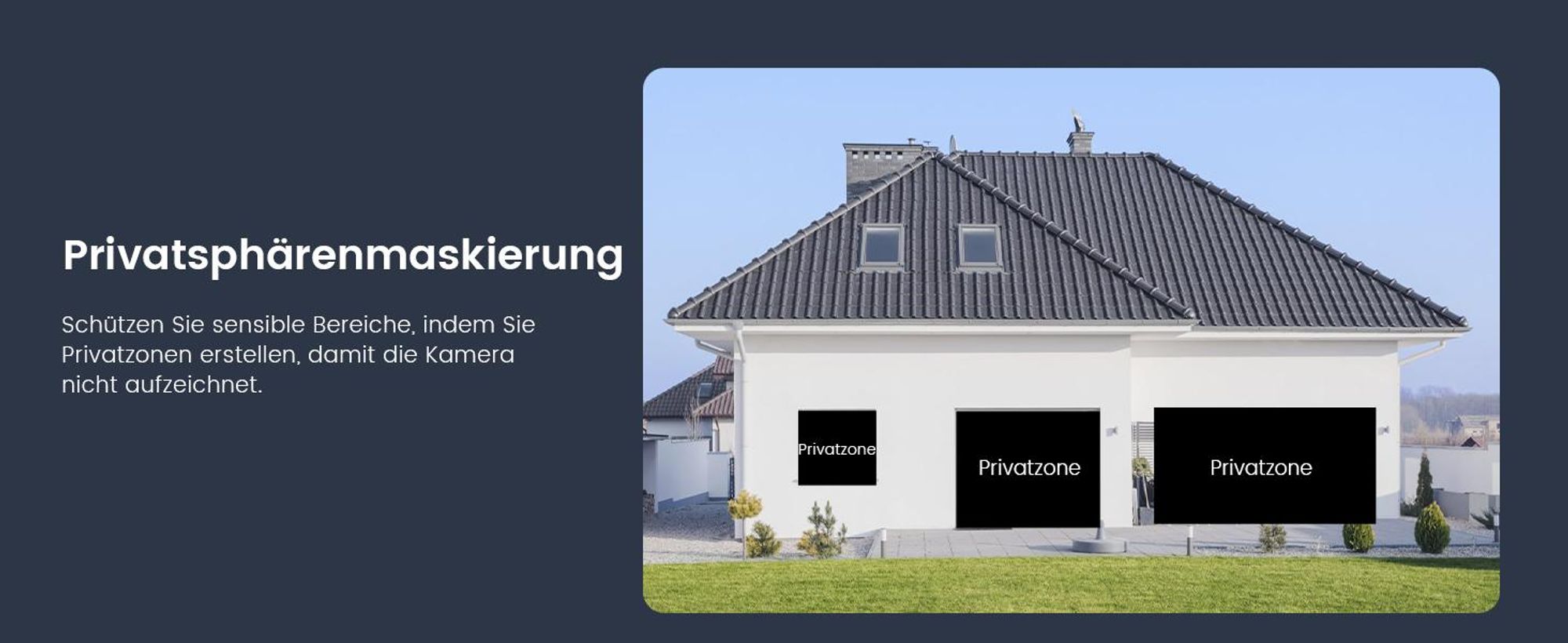 ZOSI 4K PoE Überwachungskamera Set mit 2TB HDD, 4X 8MP Aussen Kamera mit Echtfarben-Nachtsicht, F1,0-Blende, KI Personenerkennung, AuroraLux C186A