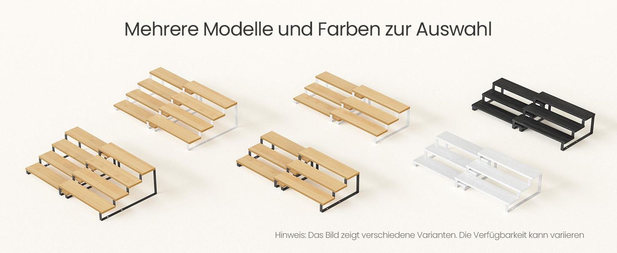 SONGMICS Gewürzregale, Küchenregale, 2er Set, ausziehbar, stapelbar