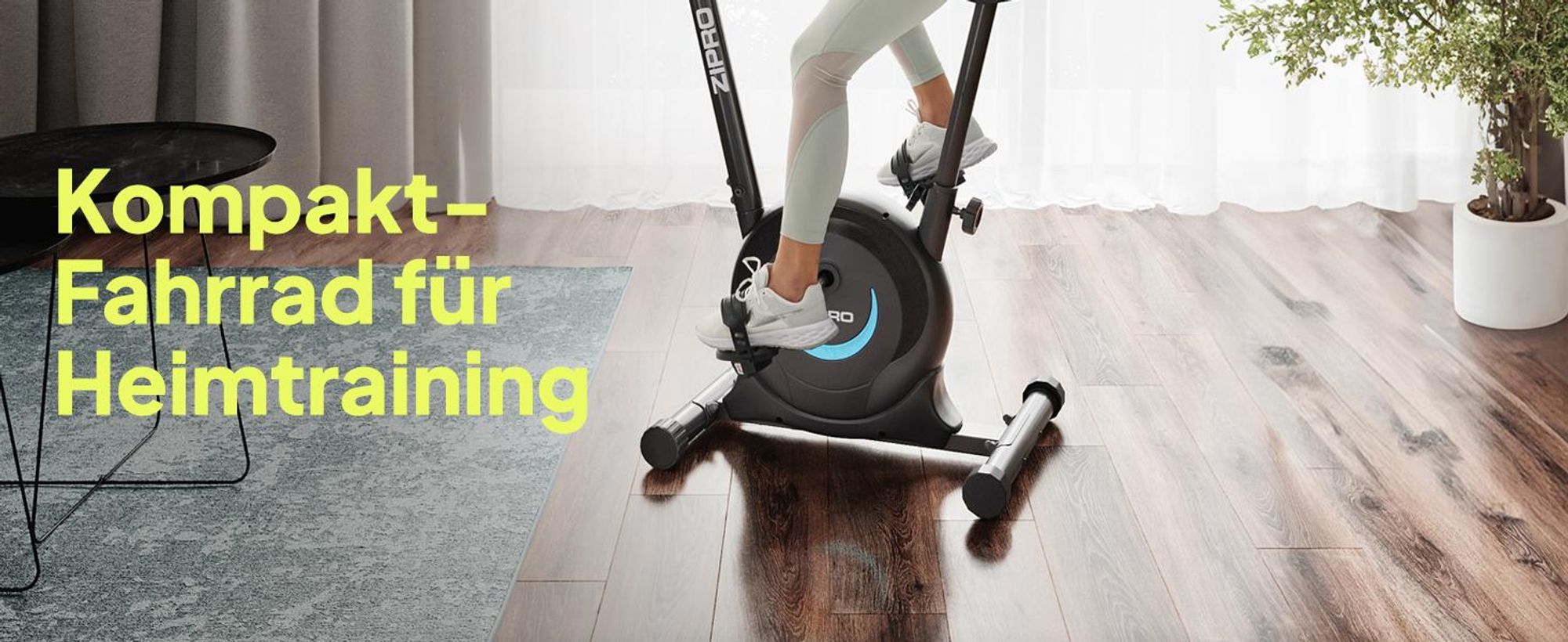 Zipro One S Heimtrainer Fahrrad für Zuhause Magnet Fahhrad bis 110 kg Magnete Exercise Bike Fitnessbike Fitness Fahrrad Hometrainer Cardio Fahrrad Computer Fitness Geräte Zuhause