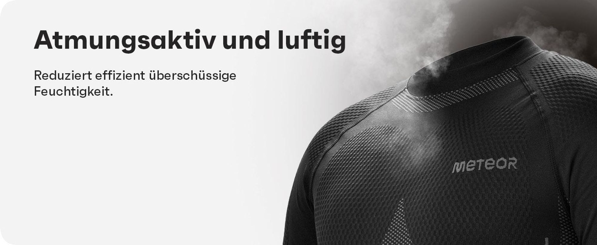 Herren-Thermowäsche Meteor XL/ XXL Schwarz
