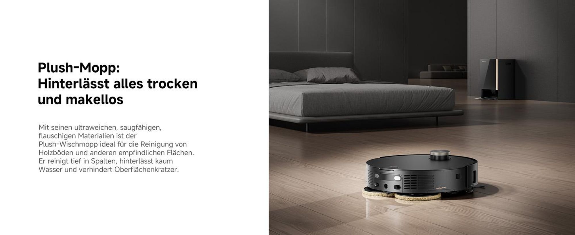 MOVA Mobius 60 Roboterstaubsauger Schwarz günstig kaufen