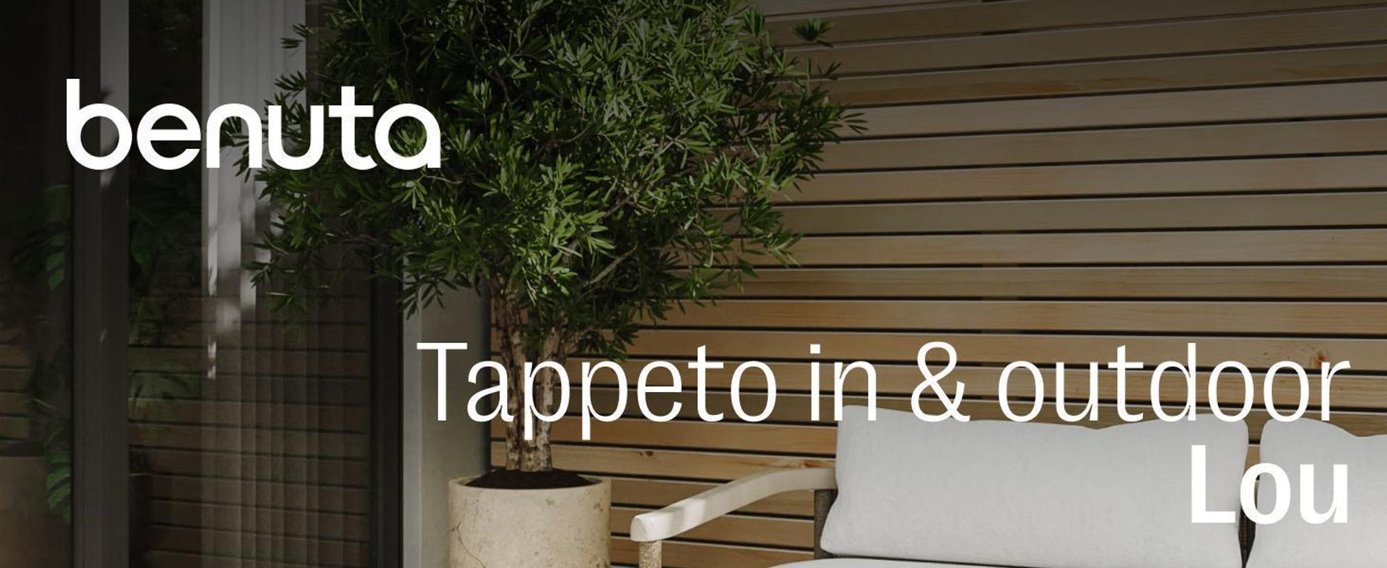 benuta tappeto da interno ed esterno Lou Nero 160x230 cm tappeto soggiorno tappeto da esterno rettangolare fantasia moderno pelo corto scandinavo