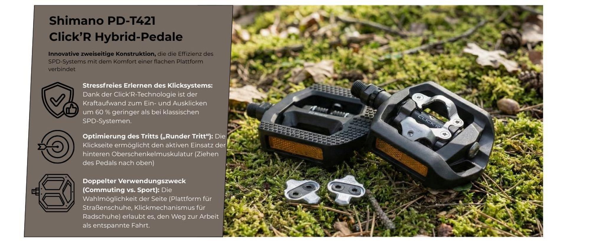 Shimano PD-T421-Pedale EPDT421