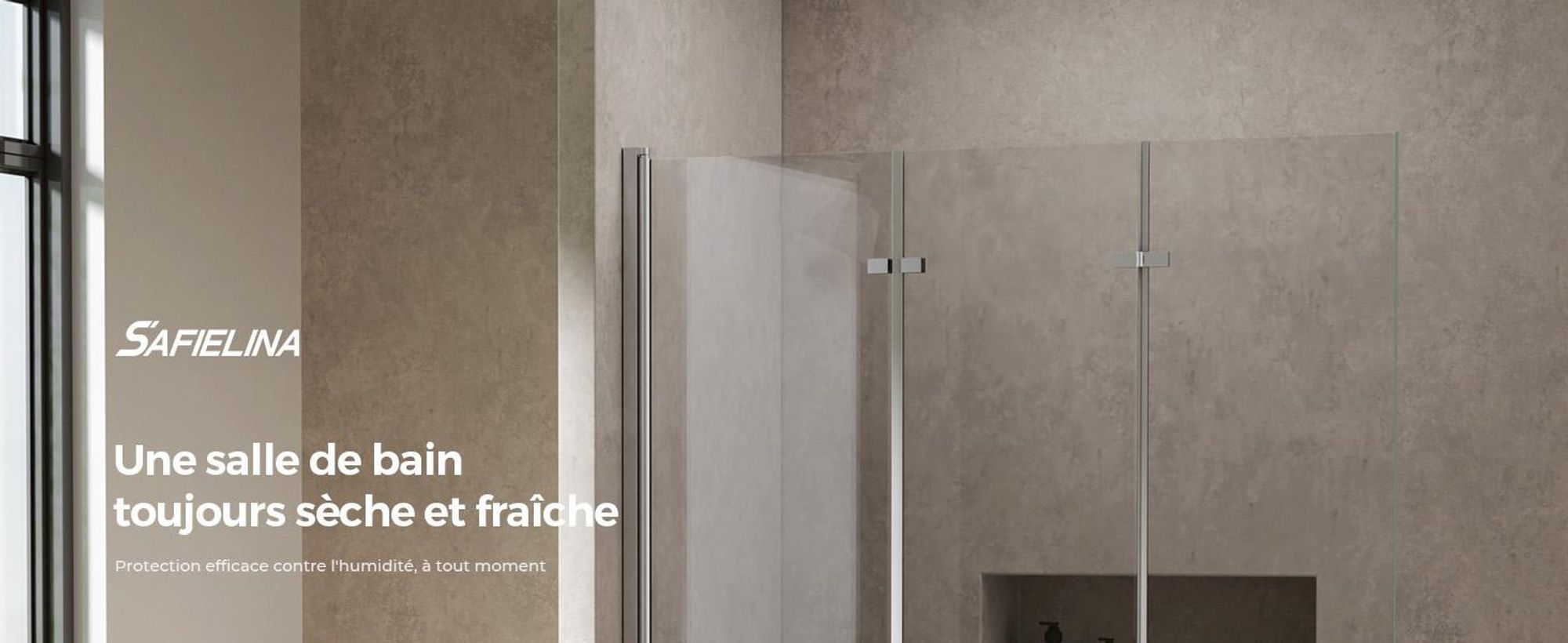 S'AFIELINA Paroi de douche pliante 130x140cm Paroi de baignoire 3 pièces, verre de sécurité ESG 6mm avec revêtement NANO Easy-Clean