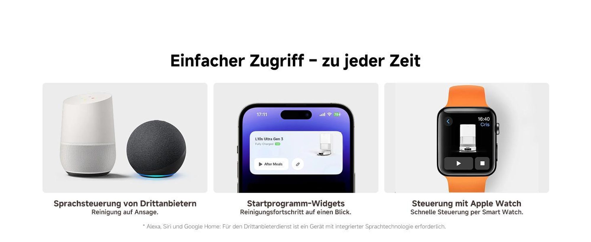 Dreame L10s Ultra Gen3 Staubsauger Roboter mit Wischfunktion&Selbstreinigender Mopp,25KPa Saugleistung,Haustiermodus,All-in-One Dock,Teppichreinigung