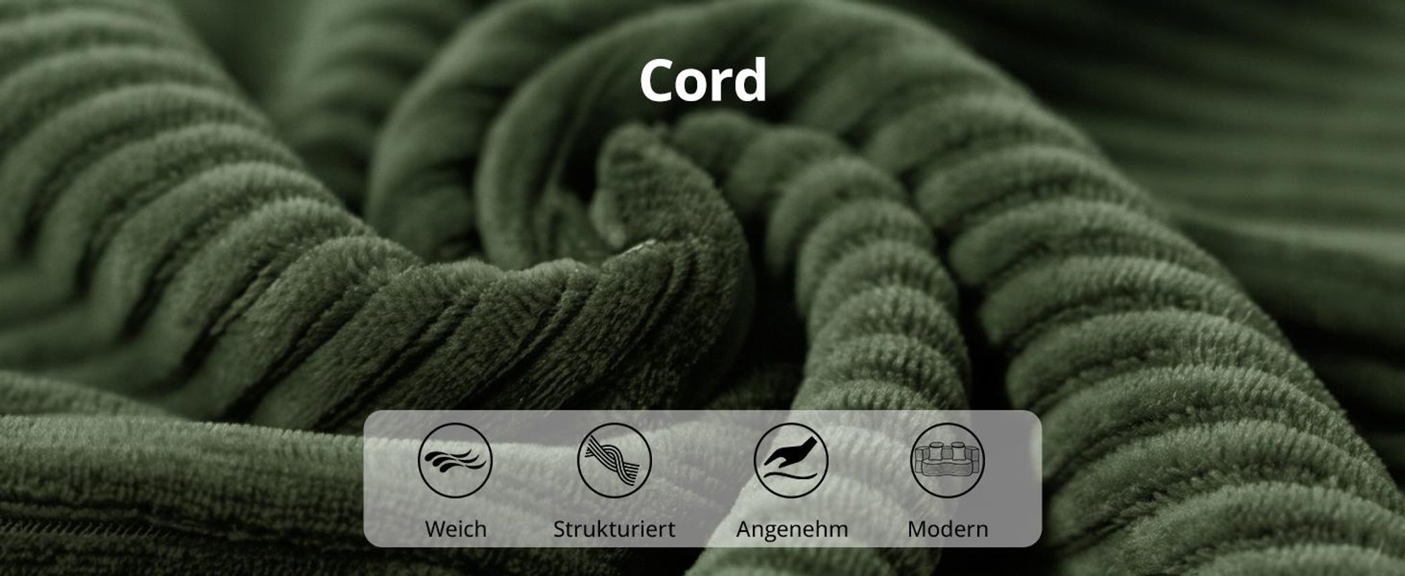 Sofa 3-Sitzer mit Schlaffunktion, 196 cm Komfortables Schlafsofa aus Cord, bis 450kg belastbar, ohne Montage, Bettcouch, Couch Gästebett, platzsparend