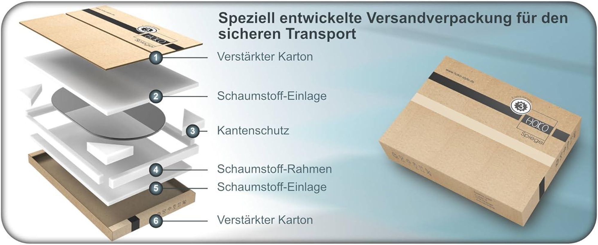 HOKO Badspiegel LED 45x75 cm Wandspiegel Oval + LED Wechsel Warmweiß-Kaltweiß-Neutral. Licht mit Touch Schalter/ Wandschalter einschaltbar. Bari