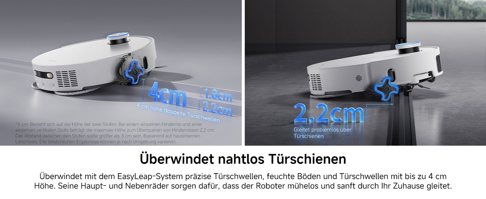 Dreame L50 Pro Ultra Staubsauger Roboter mit Wischfunktion,19500Pa Saugkraft,360°LiDAR Navigation,KI-Hindernisvermeidung,Selbstreinigend,Anti-Tangle