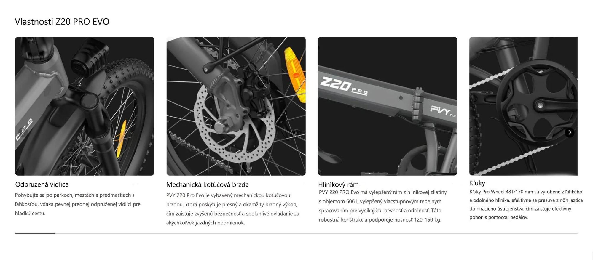 Elektrický Bicykel PVY Z20 PRO EVO – Motor 250W Batéria 36V 14.5AH 20-Palcové Pneumatiky Mechanické Kotúčové Brzdy - Oranžová