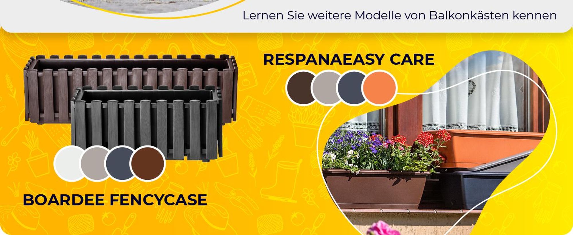 KADAX Blumenkasten ohne halterung "Glifada", Blumentopf, Pflanzkübel im Landhausstil, mit Gummikorken, 60 cm, Weiß