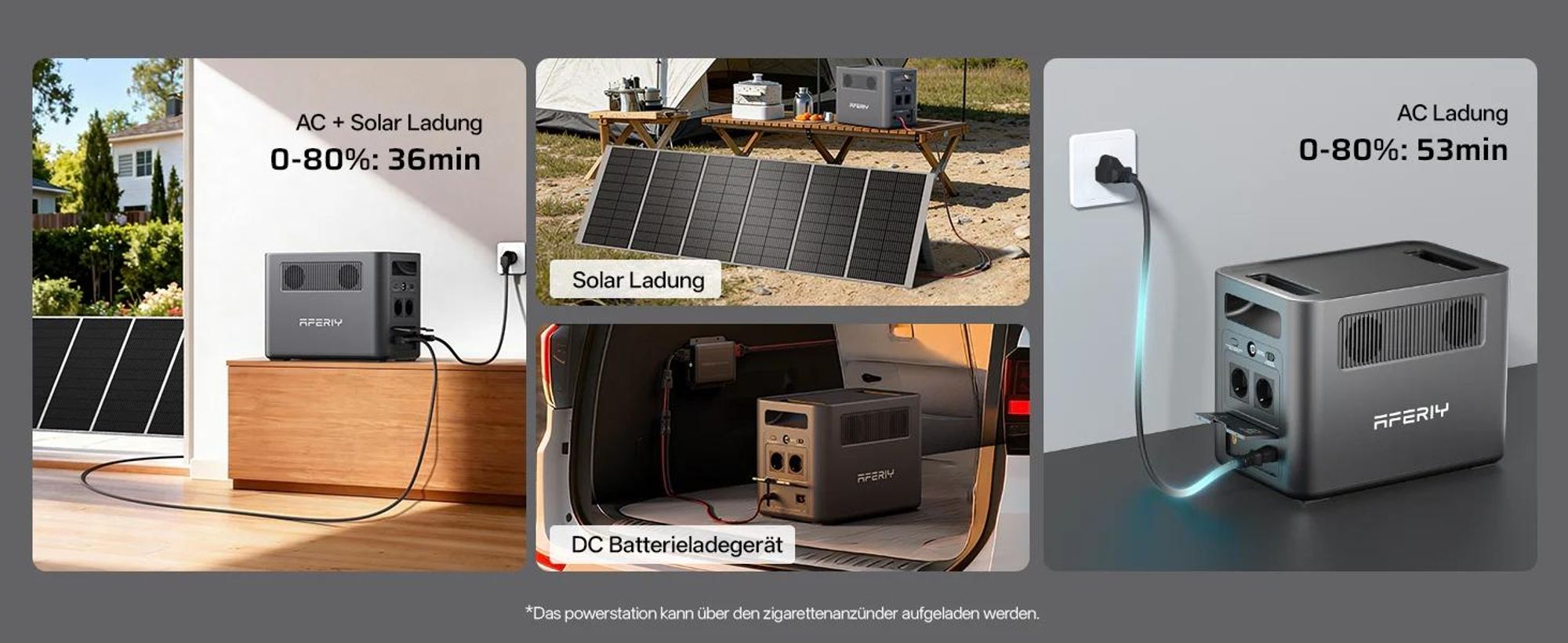 AFERIY P180 Tragbare Powerstation Nomad1800 | 1800W 1024Wh