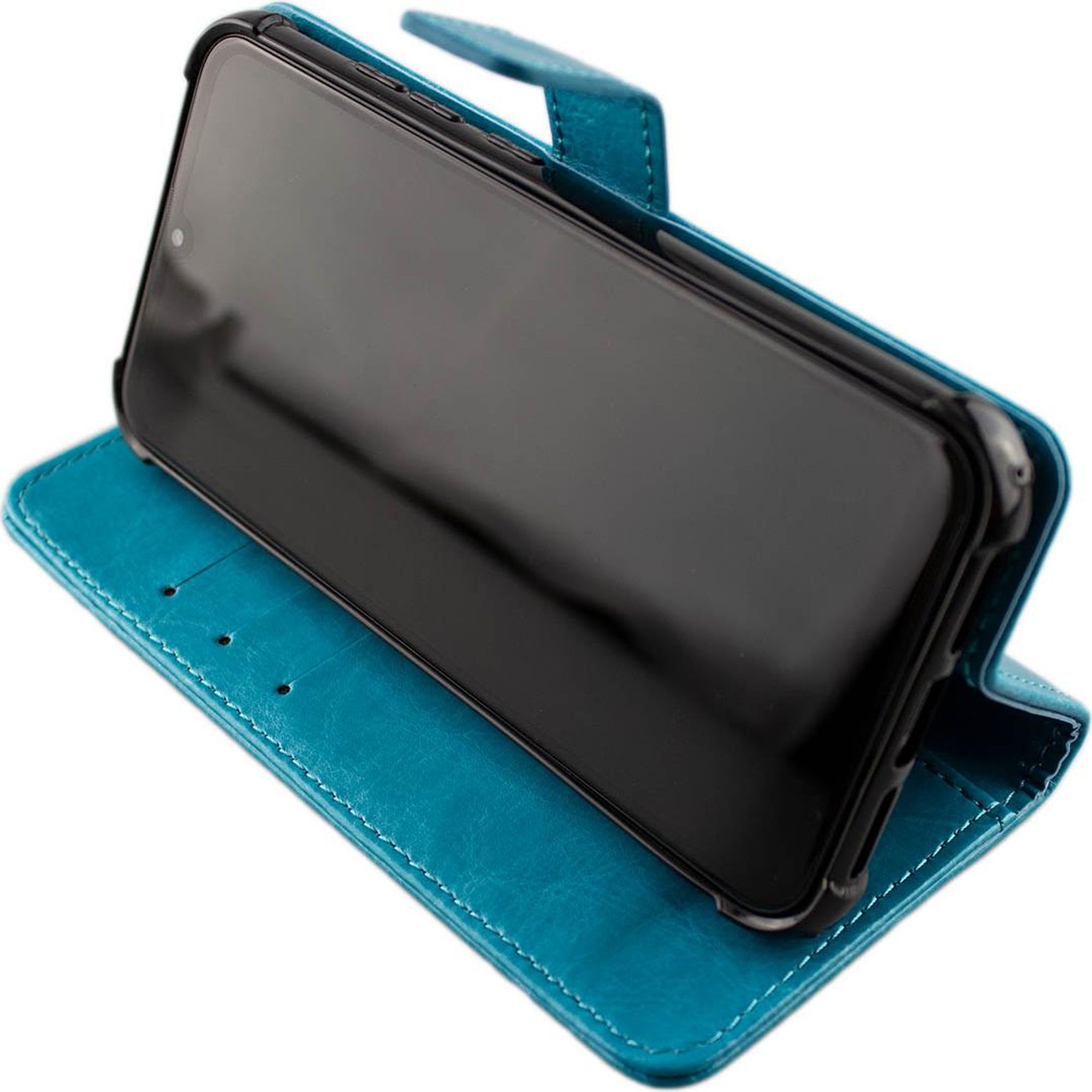 caseroxx Handy Hülle Tasche kompatibel mit Gigaset GS3 Bookstyle-Case Wallet Case Bild 2