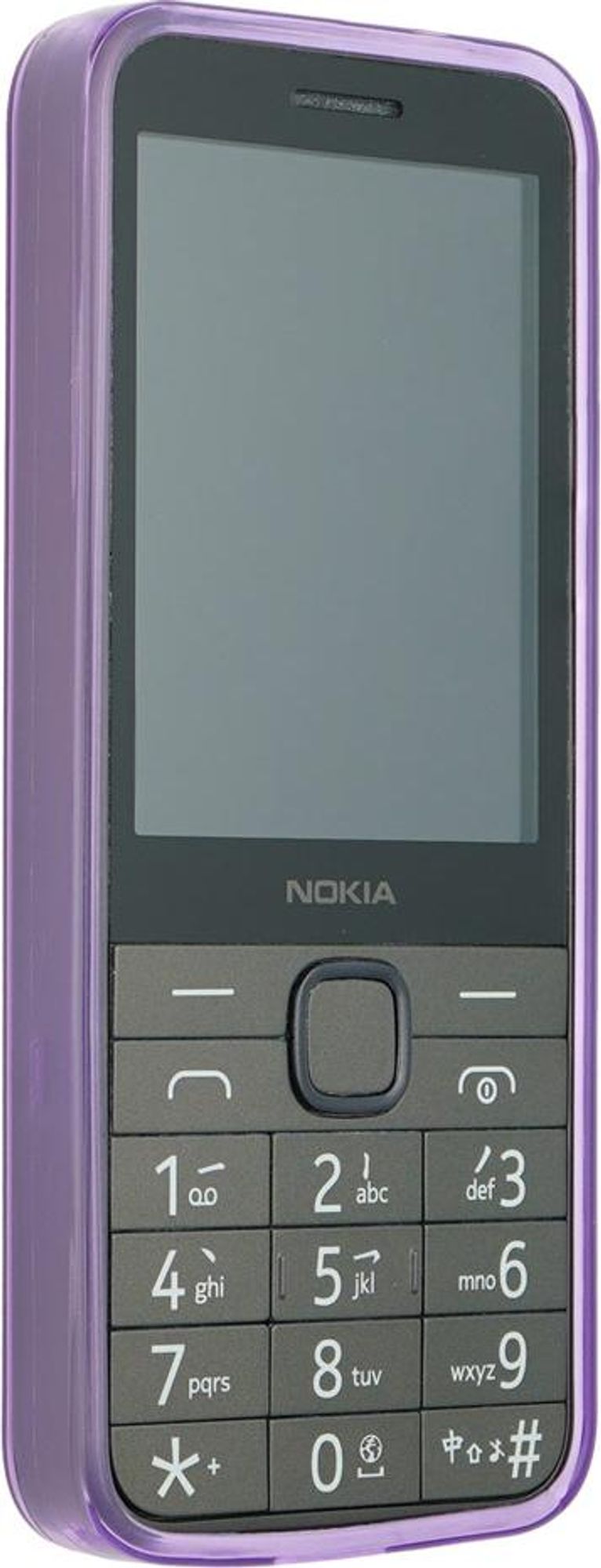 caseroxx Schutz-Hülle TPU-Hülle kompatibel mit Nokia 235 4G (2024) / 215 4G (2024) / 220 4G (2024), Gummi Handy Tasche lila  Bild 4